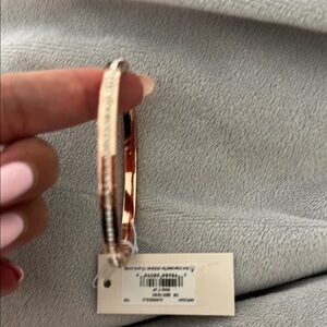 Elegant Rose Gold Bangle Bracelet